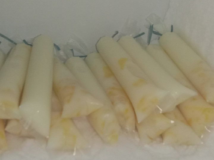 Cara Gampang Menyiapkan Es lilin nangka, Bikin Ngiler