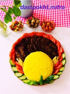 عکسی از دستور کباب شامی