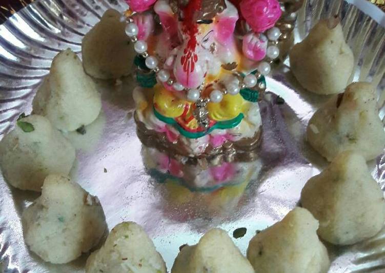 Recipe of Any-night-of-the-week Instant mawa modak