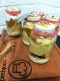 Torta tres leches en vasos