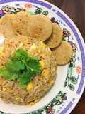 ข้าวผัดไข่ไก่ยอ🐣🍳 (เมนูล้างตู้เย็น😅)