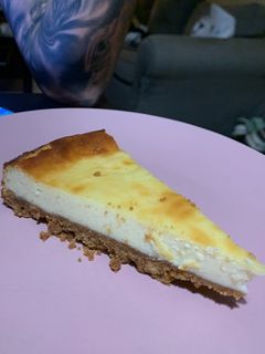 Una foto de Tarta de queso (derretida por dentro) BUENÍSIMA