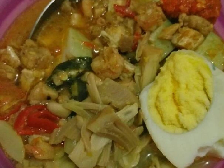 Langkah Mudah untuk Menyiapkan Resep Lontong sayur medan yang  Bikin Ketagihan Anti Ribet, Lezat Sekali