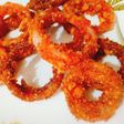 Cheetos onion rings fritters