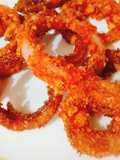 Cheetos onion rings fritters