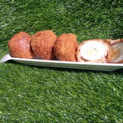 A picture of Scotch egg.