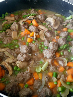 Foto resep Masak bola-bola daging dan sayuran