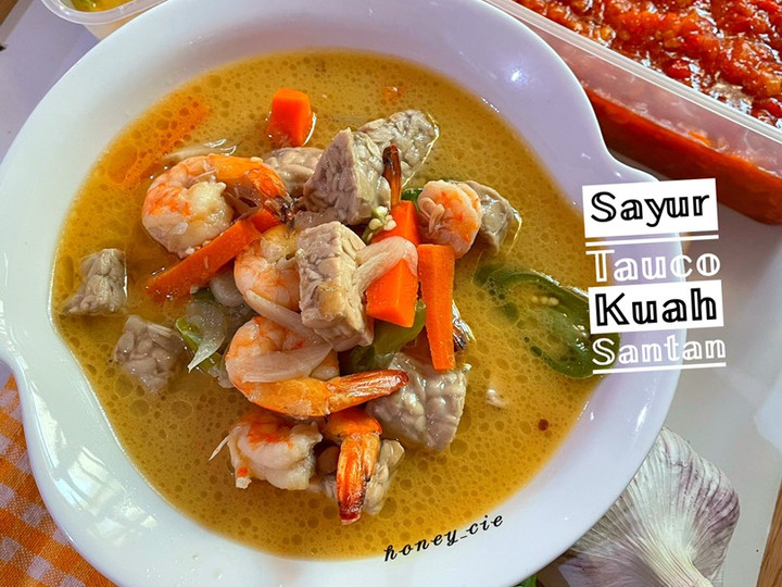 Resep Sayur Taoco Kuah Santan, Bikin Ngiler