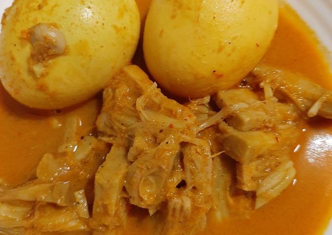 Resep: Gulai Nangka &amp; Telor Gampang