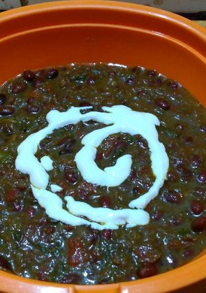 A picture of Rajma Curry.