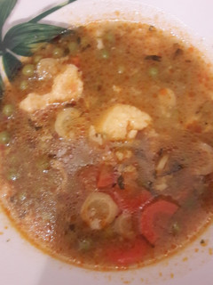 Borsóleves recept fotója