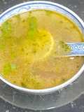 લેમન કોરીએન્ડર સૂપ (Lemon Coriander Soup Recipe In Gujarati)