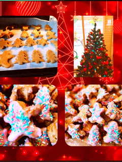Φωτογραφία της συνταγής Βίγκαν Gingerbread cookies 🍪
