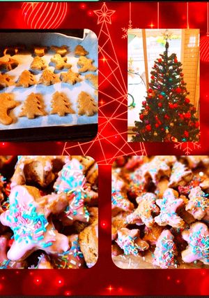 Φωτογραφία της συνταγής Βίγκαν Gingerbread cookies 🍪
