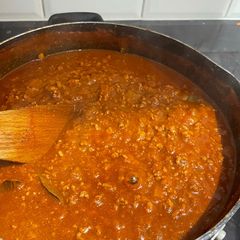 Grandads Bolognese sauce A picture of Grandads Bolognese sauce.