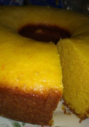 Una foto de Budín de mandarina