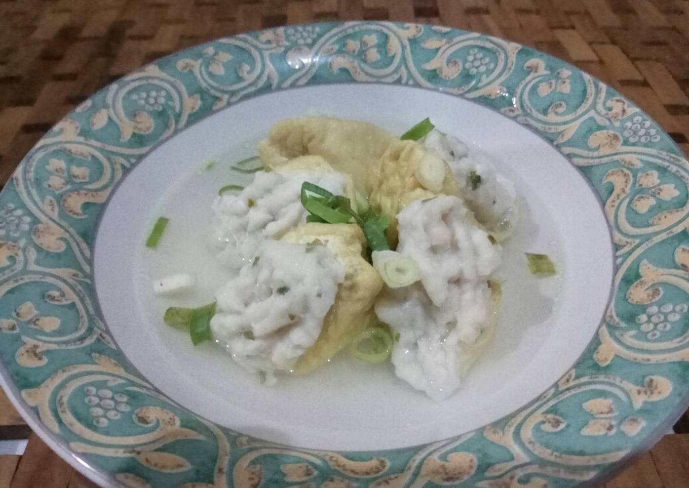 Soup Tahu Isi Ayam Cincang