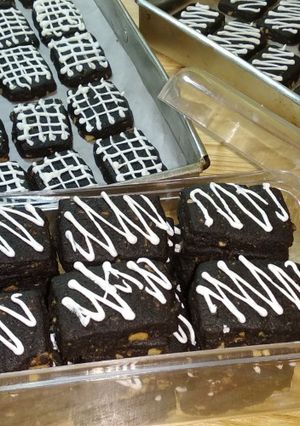 Foto resep Black Sweet Cashew Nuts Cookies