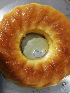Una foto de Flan casero en microondas