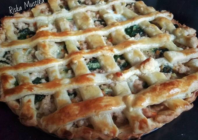 Easiest Way to Make Super Quick Homemade Chicken pie