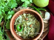 A picture of maharashtrian chutney