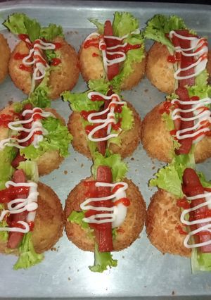 Foto resep DonSis (Donat Sosis)
