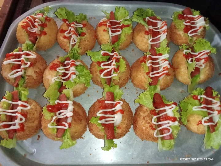 Langkah Mudah untuk Membikin Resep DonSis (Donat Sosis) yang Lezat Sekali Anti Ribet, Bisa Manjain Lidah