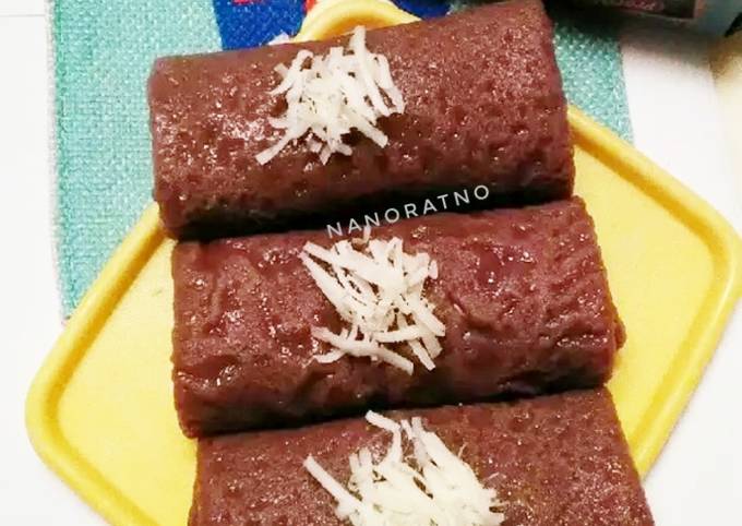 Dadar Gulung Coklat isi pisang coklat