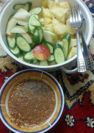 Foto resep Rujak manis