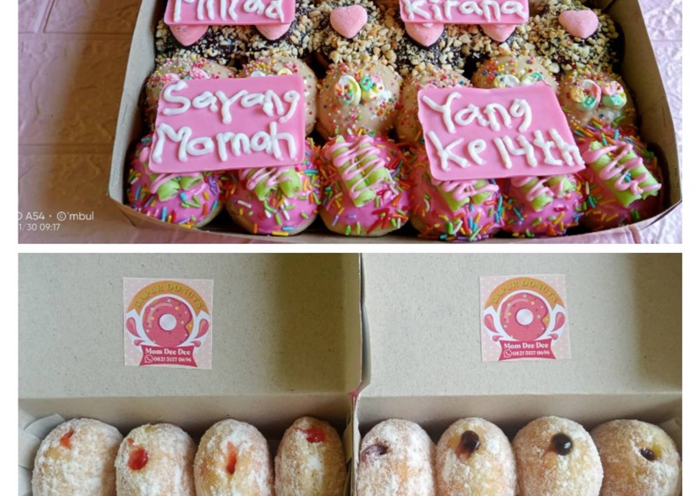 Bomboloni/donat menul