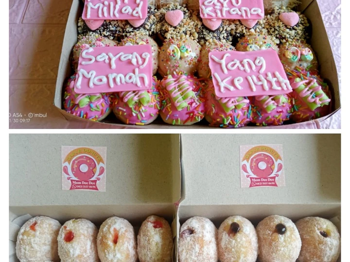 Easy Steps to Make Bomboloni/donat menul the So Delicious Perfect