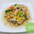 Tumis jamur tiram + jagung