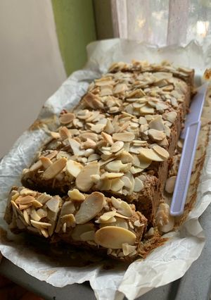 Foto resep Banana Almond Oat Cake