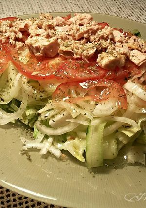 Foto principal de Ensalada de laminados con atun blanco al natural