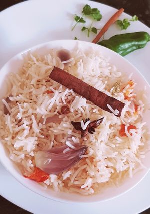 A picture of Ghee rice.