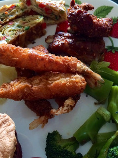 Hình của món Pi vui cùng thiên nhiên 🌞🥦🌶🍤.