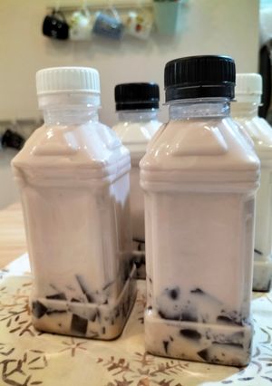 Foto resep 1.005. Es Puding Coklat Susu