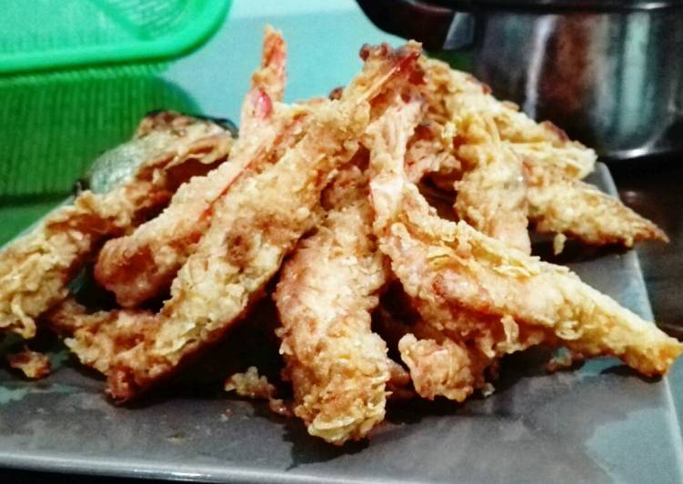 Resep Udang Goreng Krispy, Enak Banget