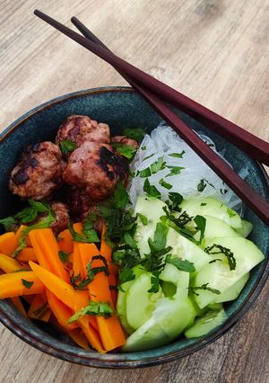Une photo de Bún chả