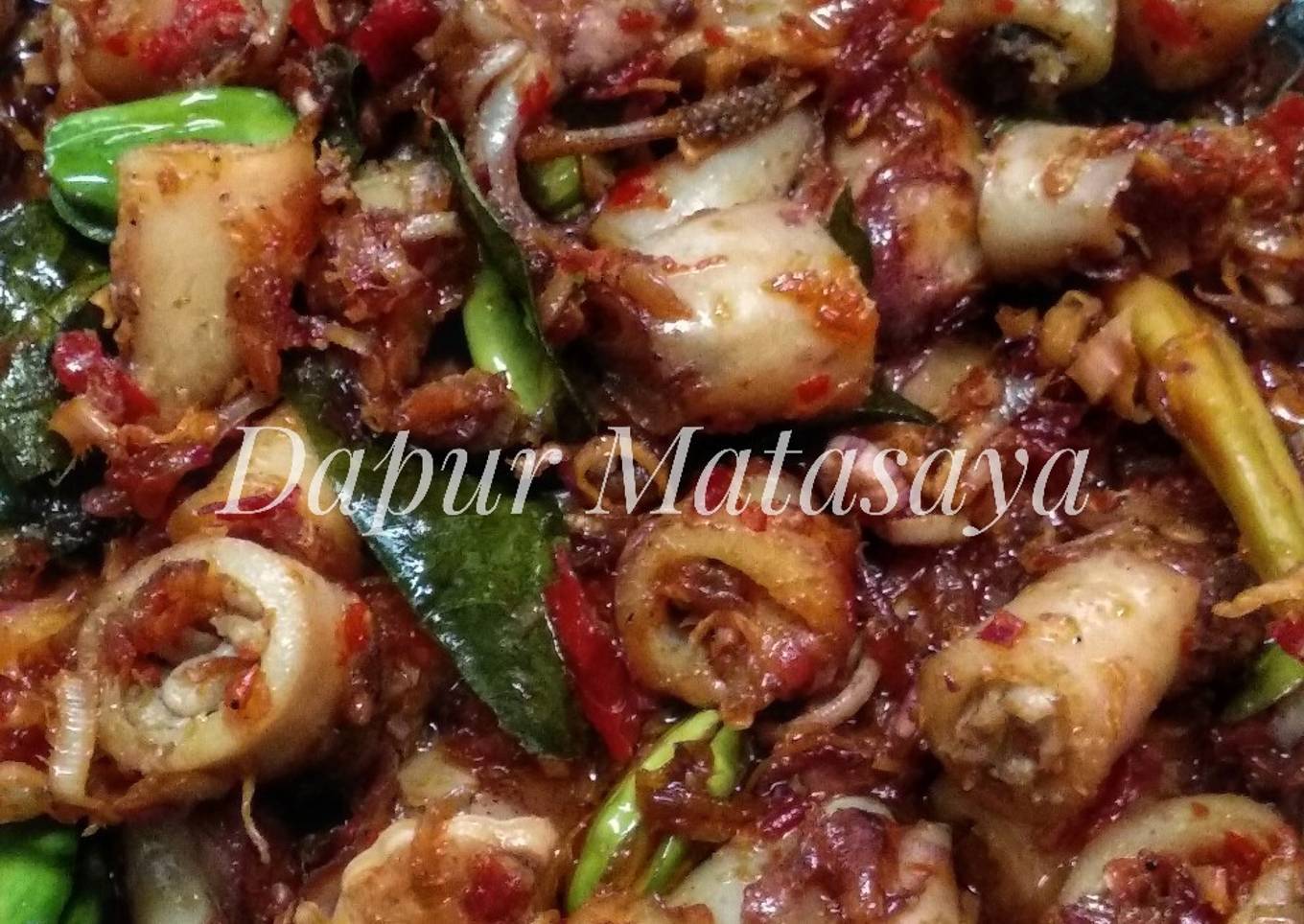 Sambal Cumi Kecombrang