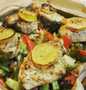 Easy Way Prepare Recipe Baked lemon and herb chicken and veges that is Awesome, So Delicious}
