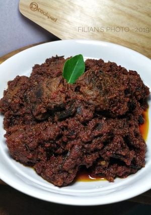 Foto resep Rendang Daging Kerbau