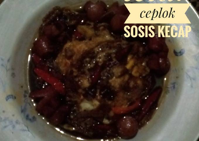 Telur ceplok sosis kecap #BikinRamadanBerkesan