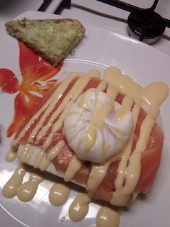 Una foto de Huevos benedictinos