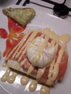 Una foto de Huevos benedictinos
