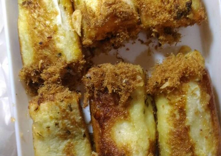 Roti Tawar Abon Keju