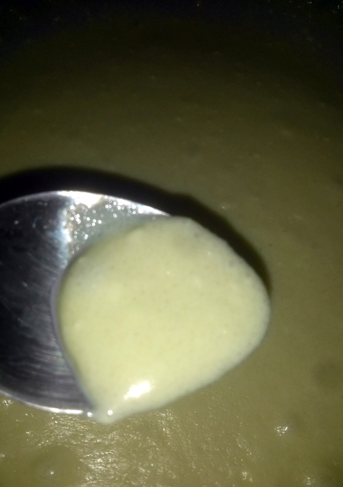 A picture of Homemade Sweetened Condensed Milk.