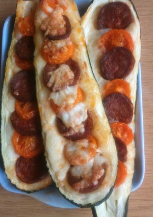 Töltött cukkini kicsit másképpen recept fotója