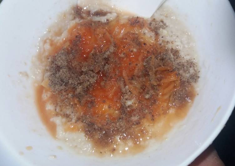 Resep Oat papaya flaxmeal yang Lezat Sekali