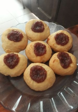 Una foto de Pepas de membrillo fácil